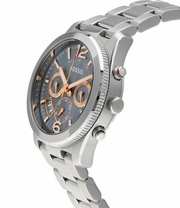  Shop Authentic Fossil Perfect Boyfriend Mother of Pearl Blue Dial Silver Steel Strap Watch for Women - ES3880 - Luxxuri