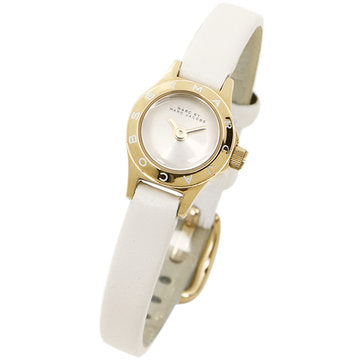  Shop Authentic Marc Jacobs Blade White Dial White Leather Strap Watch for Women - MBM1344 - Luxxuri