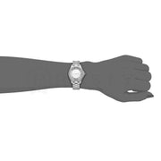  Shop Authentic Marc Jacobs Henry Transparent Silver Dial Silver Steel Strap Watch for Women - MBM3337 - Luxxuri