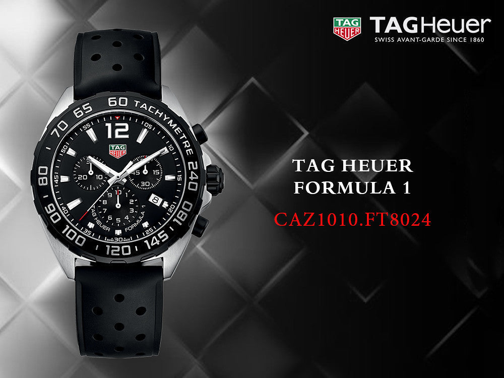  Shop Authentic Tag Heuer Formula 1 Black Dial Watch for Men - CAZ1010.FT8024 - Luxxuri