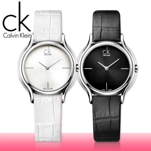  Shop Authentic Calvin Klein Skirt Black Dial Black Leather Strap Watch for Women  - K2U231C1 - Luxxuri