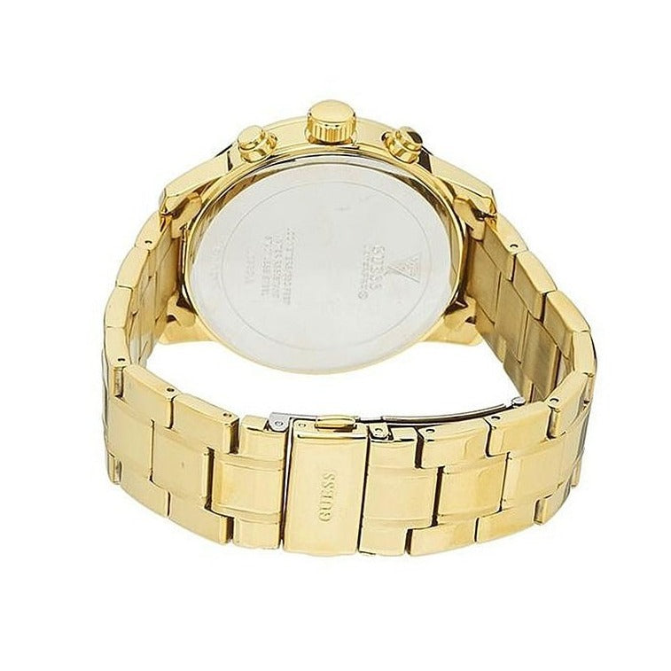  Shop Authentic Guess Mini Sunrise Quartz Gold Dial Gold Steel Strap Watch For Women - W0448L2 - Luxxuri