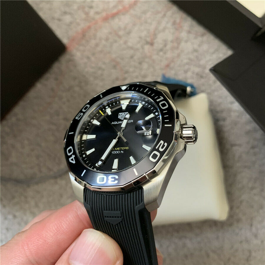  Shop Authentic Tag Heuer Aquaracer Black Dial Watch for Men -  WAY101A.FT6141 - Luxxuri