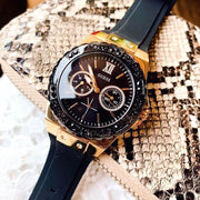  Shop Authentic Guess Black Dial Black Rubber Strap Watch For Women - W1053L7 - Luxxuri