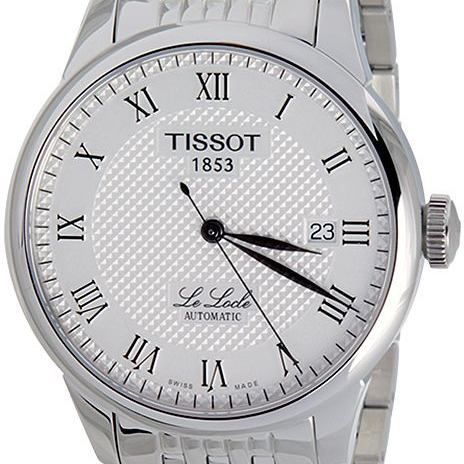  Shop Authentic Tissot T Classic Le Locle Automatic White Dial Silver Steel Strap Watch For Men - T41.1.483.33 - Luxxuri