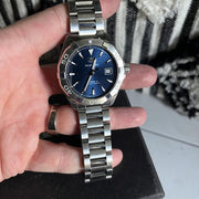  Shop Authentic Tag Heuer Aquaracer Blue Dial Watch for Men - WAY2112.BA0928 - Luxxuri