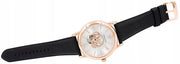 Shop Authentic Emporio Armani Luigi Automatic Silver Dial Black Leather Strap Watch For Men - AR60013 - Luxxuri
