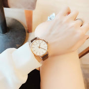  Shop Authentic Calvin Klein Even White Dial Brown Leather Strap Watch for Women - K7B236G6 - Luxxuri