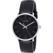  Shop Authentic Calvin Klein High Noon Quartz Black Dial Black Leather Strap Watch for Men - K8M211C1 - Luxxuri