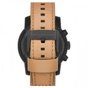  Shop Authentic Marc Jacobs Larry Chronograph Black Dial Brown Leather Strap Watch for Men - MBM5053 - Luxxuri