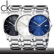  Shop Authentic Calvin Klein City Silver Dial Silver Steel Strap Watch for Men - K2G2G146 - Luxxuri