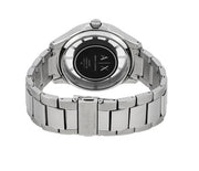  Shop Authentic Armani Exchange Hampton Chronograph Grey Dial Silver Steel Strap Watch For Men - AX2405 - Luxxuri