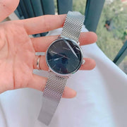  Shop Authentic Calvin Klein High Noon Black Dial Silver Mesh Bracelet Watch for Men - K8M21121 - Luxxuri
