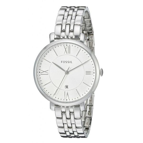  Shop Authentic Fossil Jacqueline White Dial Silver Steel Strap Watch for Women - ES3920 - Luxxuri