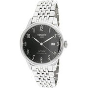  Shop Authentic Tissot T Classic Powermatic 80 Black Dial Silver Steel Strap Watch For Men - T41.1.483.52 - Luxxuri