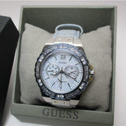 Shop Authentic Guess Limelight Quartz Blue Dial Blue Leather Strap Watch For Men - W0775l1 - Luxxuri