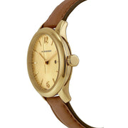  Shop Authentic Burberry The Classic Champagne Gold Dial Brown Leather Strap Watch for Women - BU10101 - Luxxuri