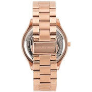  Shop Authentic Michael Kors Runway Pink Dial Rose Gold Steel Strap Watch for Women - MK3550 - Luxxuri