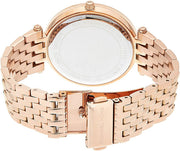  Shop Authentic Michael Kors Darci Blue Dial Rose Gold Steel Strap Watch for Women - MK3728 - Luxxuri