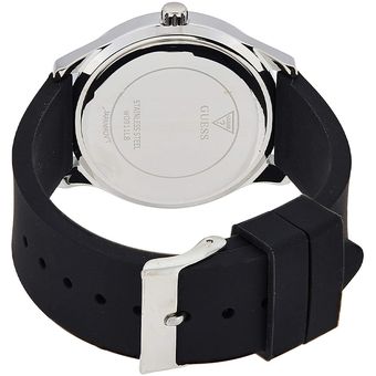  Shop Authentic Guess Force Analog Quartz White Dial Black Rubber Strap Watch For Men - W0674G3 - Luxxuri