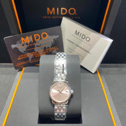  Shop Authentic Mido Baroncelli III Automatic Silver Dial Silver Steel Strap Watch For Men - M8600.4.67.1 - Luxxuri