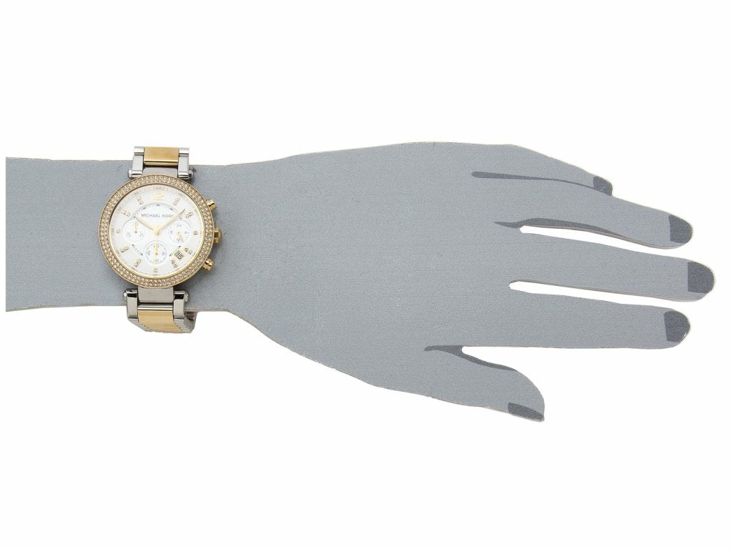  Shop Authentic Michael Kors Parker White Dial Two Tone Steel Strap Watch for Women - MK5626 - Luxxuri