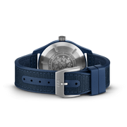  Shop Authentic IWC Pilot’s Watch Automatic "Laureus Sport for Good" Edition Blue Dial Blue Nylon Strap Watch for Men - IW328101 - Luxxuri