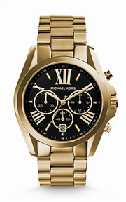  Shop Authentic Michael Kors Bradshaw Black Dial Gold Steel Strap Watch for Women - MK5739 - Luxxuri