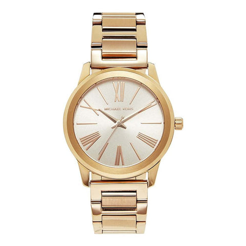  Shop Authentic Michael Kors Hartman Rose Gold Dial Rose Gold Steel Strap Watch For Women - MK3491 - Luxxuri