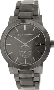  Shop Authentic Burberry The City Black Dial Black Steel Strap Watch for Men - BU9902 - Luxxuri