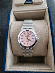  Shop Authentic Breitling Chronomat 32 Diamonds Pink Dial Silver Steel Strap Watch for Women - A77310101K1A1 - Luxxuri