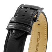  Shop Authentic Fossil Grant Chronograph Black Dial Black Leather Strap Watch for Men - FS5132 - Luxxuri