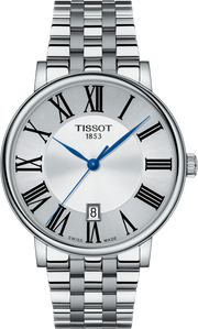  Shop Authentic Tissot Carson Premium Silver Dial Silver Steel Strap Watch for Men - T122.417.11.033.00 - Luxxuri