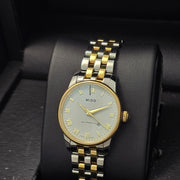  Shop Authentic Mido Baroncelli III Automatic White Dial Two Tone Steel Strap Watch For Women - M7600.9.26.1 - Luxxuri