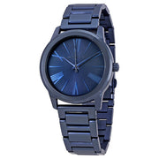  Shop Authentic Michael Kors Hartman Quartz Blue Dial Blue Steel Strap Watch For Women - MK3509 - Luxxuri