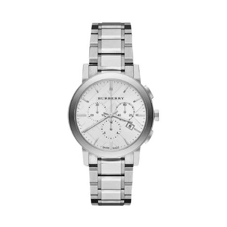  Shop Authentic Burberry The City White Dial Silver Steel Strap Watch for Men - BU9750 - Luxxuri