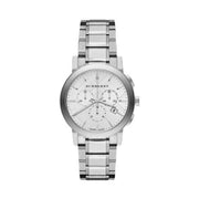  Shop Authentic Burberry The City White Dial Silver Steel Strap Watch for Men - BU9750 - Luxxuri