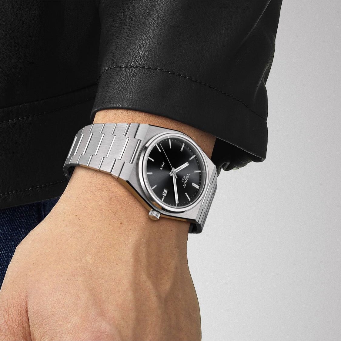  Shop Authentic Tissot PRX Quartz Black Dial Silver Steel Strap Watch For Men - T137.410.11.051.00 - Luxxuri