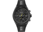  Shop Authentic Hugo Boss Distinct Black Dial Black Silicone Strap Watch for Men - 1513859 - Luxxuri