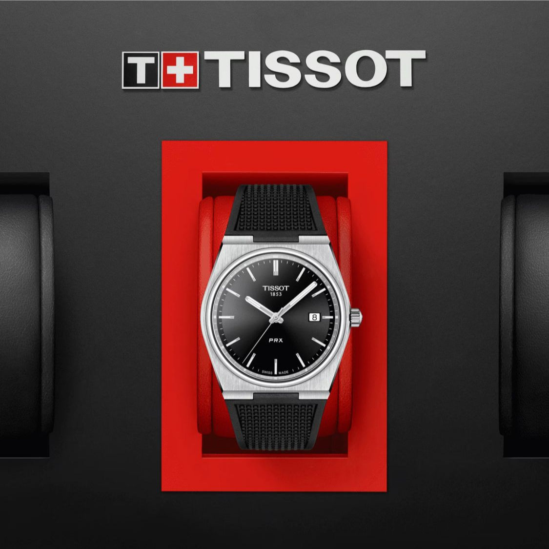  Shop Authentic Tissot PRX Black Dial Black Rubber Strap Watch For Men - T137.410.17.051.00 - Luxxuri