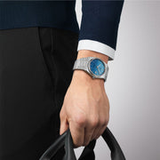  Shop Authentic Tissot PRX Powermatic 80 Gradient Blue Dial Silver Steel Strap Watch for Men - T137.407.11.351.01 - Luxxuri
