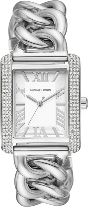  Shop Authentic Michael Kors Emery Three Hand White Dial Silver Steel Strap Watch For Women - MK7438 - Luxxuri