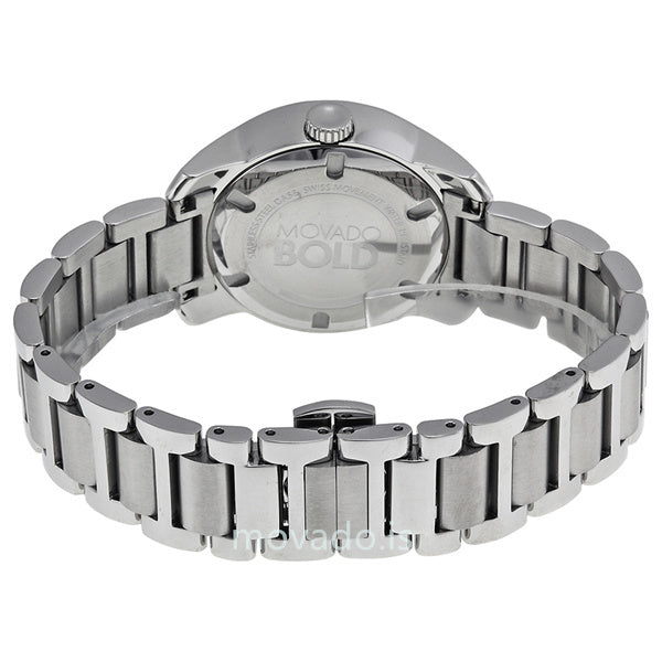  Shop Authentic Movado Bold Silver Dial Silver Steel Strap Watch for Women - 3600244 - Luxxuri