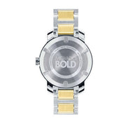  Shop Authentic Movado Bold Silver Dial Two Tone Steel Strap Watch For Women - 3600256 - Luxxuri