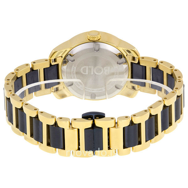  Shop Authentic Movado Bold Yellow Gold Dial Two Tone Steel Strap Watch for Women - 3600355 - Luxxuri