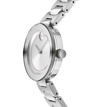  Shop Authentic Movado Bold Silver Dial Silver Steel Strap Watch For Women - 3600381 - Luxxuri
