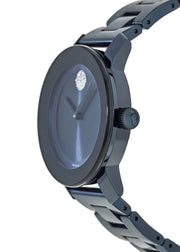  Shop Authentic Movado Bold Blue Dial Blue Steel Strap Watch For Women - 3600388 - Luxxuri