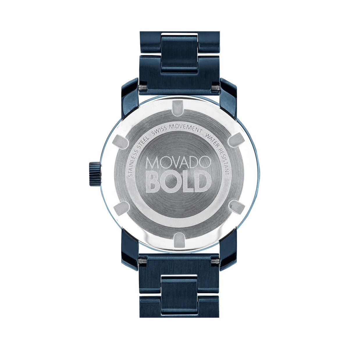  Shop Authentic Movado Bold Blue Dial Blue Steel Strap Watch For Women - 3600388 - Luxxuri