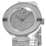  Shop Authentic Movado Bold Silver Dial Silver Steel Strap Watch For Women - 3600567 - Luxxuri