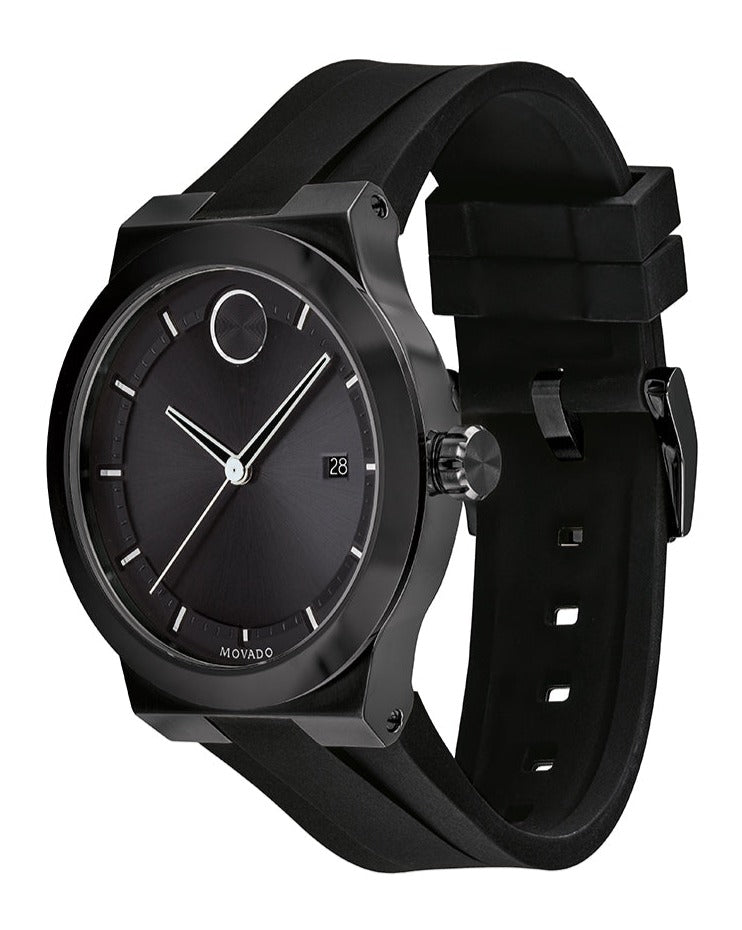  Shop Authentic Movado Bold Fusion Black Dial Black Rubber Strap Watch for Men - 3600621 - Luxxuri